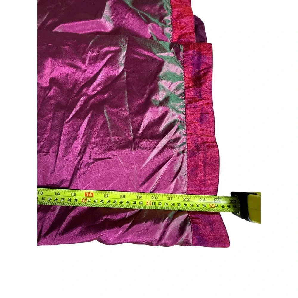 Vintage Iridescent Magenta Table Runner Y2K Fairy Boho Whimsical‎ Witchy 92x24